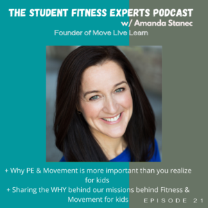 The Founder of Move, Live, Learn, Dr. Amanda Stanek